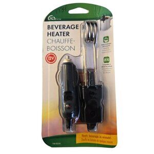 Travel Beverage Heater Portable Car 12V Immersion Coil Water Coffee Boiler NEW